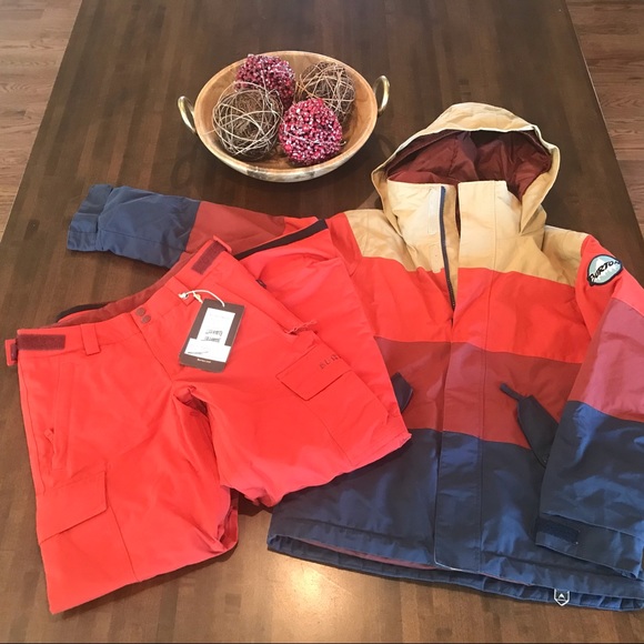 Burton Other - Burton Boys SzM Set! Symbol Jacket & Exile Cargo